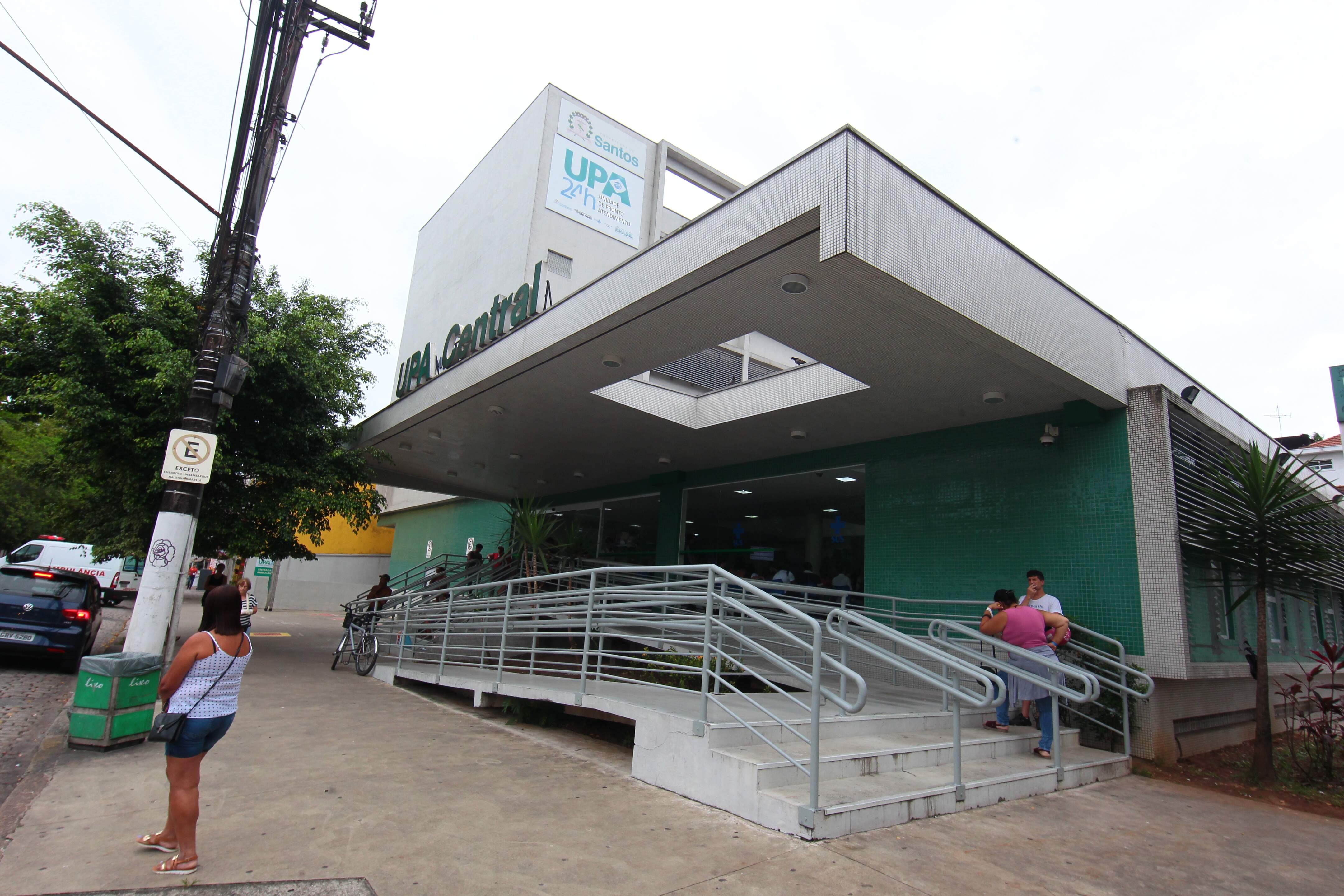Espaço superior da UPA Central de Santos terá novos leitos de enfermaria e UTI