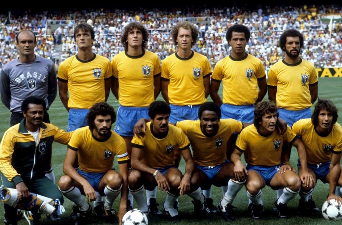 Seleção de 1982 era comandada pelo técnico Telê Santana