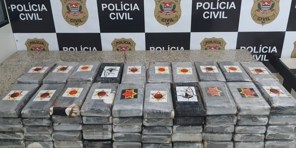 Pela quantidade de cocaína localizada, caso é tratado como tráfico internacional