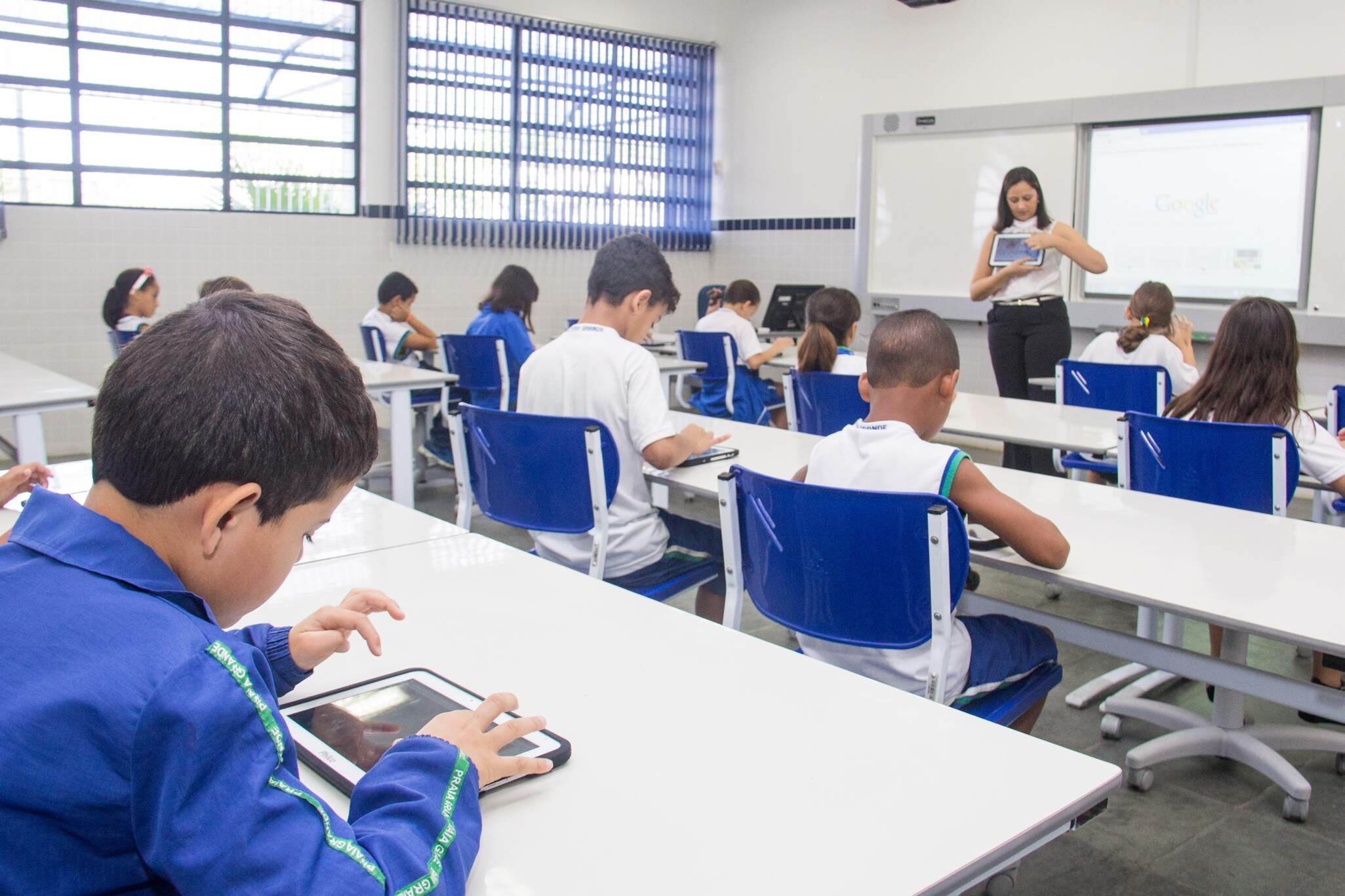 Rede municipal de Praia Grande conta com mais de 55 mil alunos matriculados 