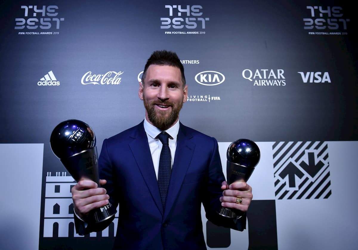 Messi foi eleito o melhor jogador do mundo pela Fifa em 2019