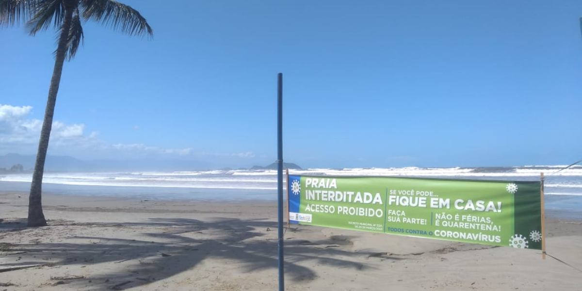 Acesso às praias de Bertioga estará restrito no período do feriado antecipado de São Paulo