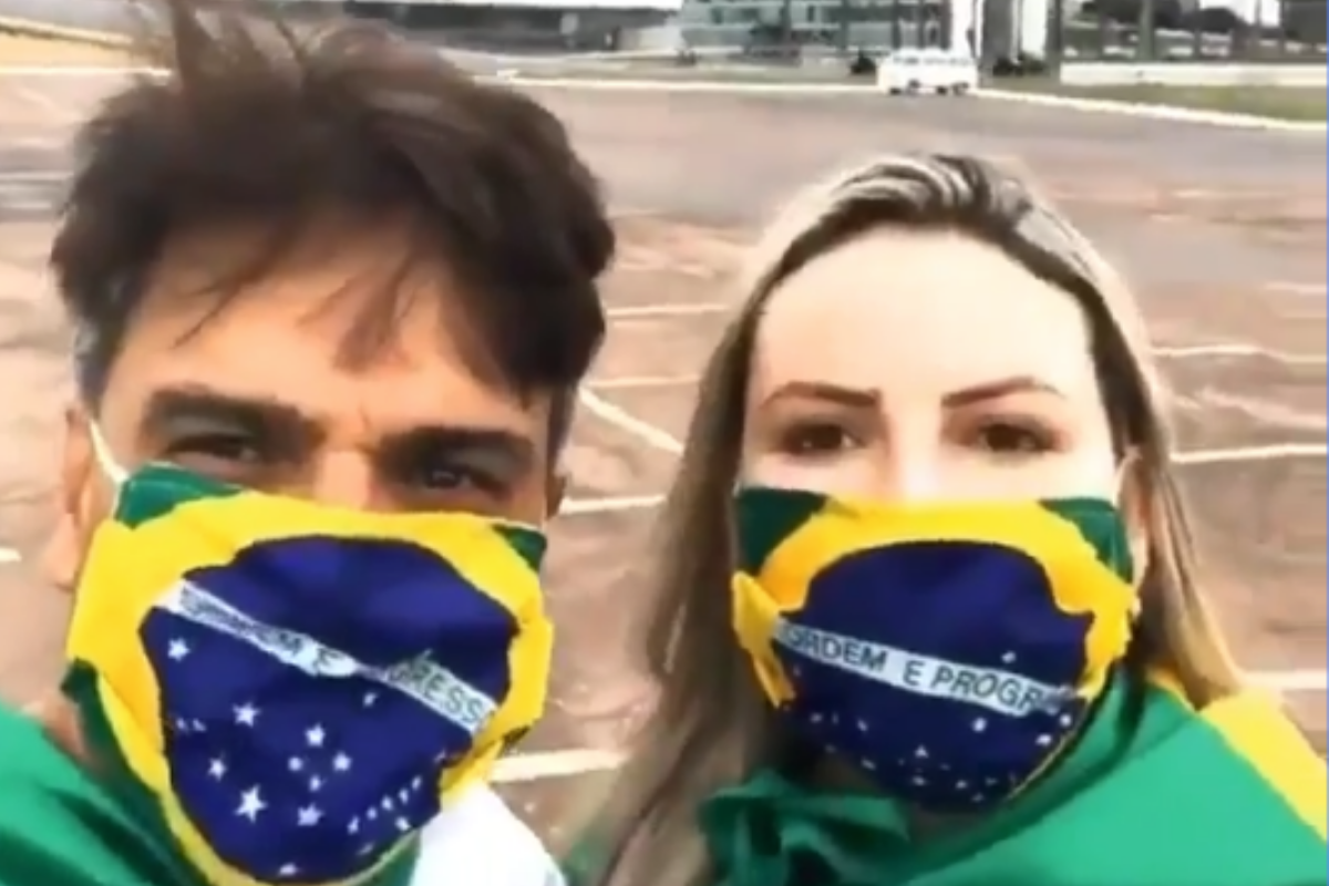 Guilherme de Pádua postou vídeo de apoio ao presidente nas redes sociais