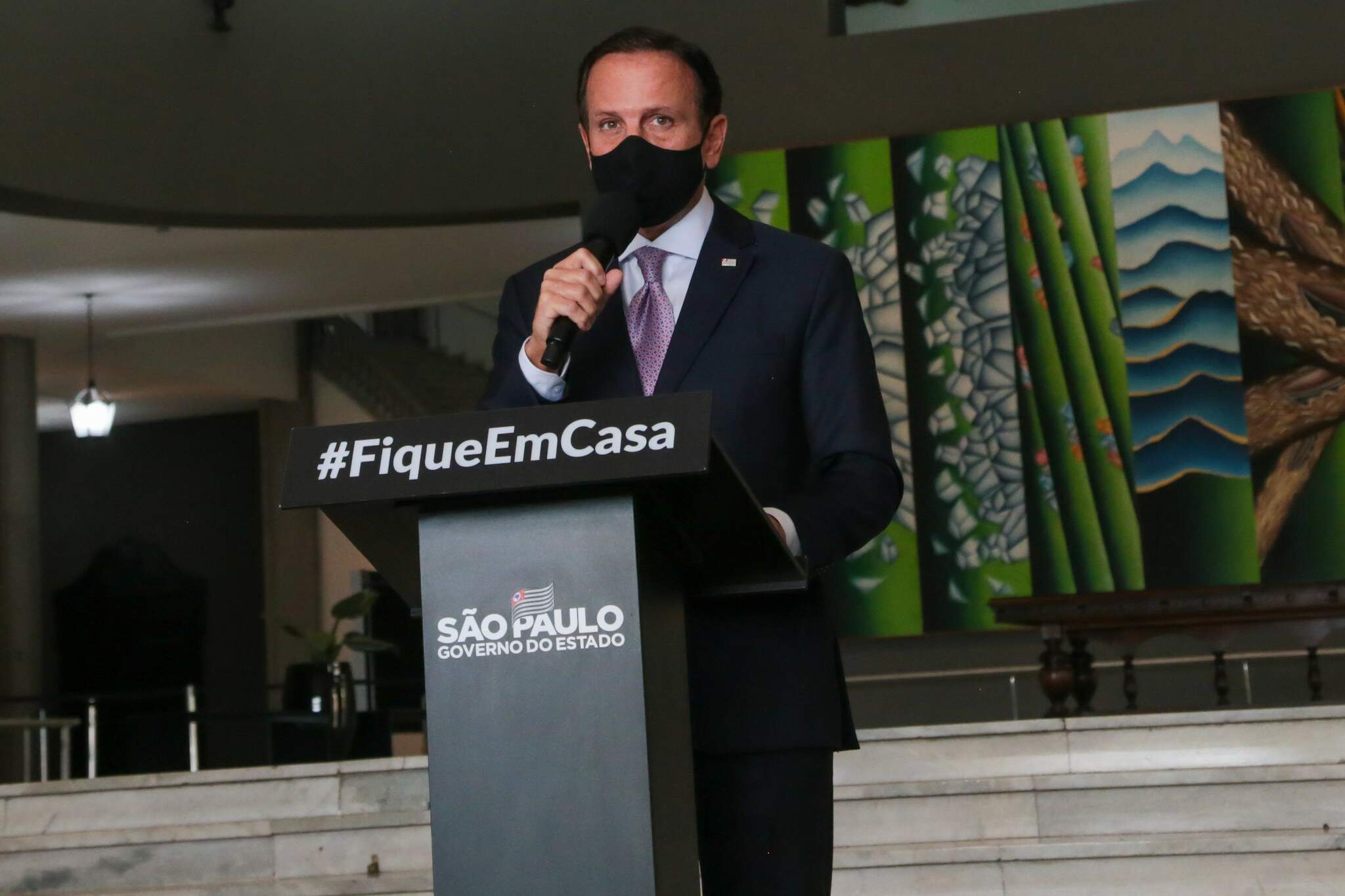 Doria anunciou multa de R$ 500 para quem não usar máscara no Estado de São Paulo