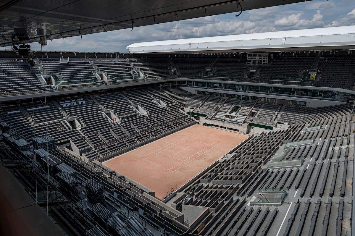 Roland Garros, que normalmente acontece entre maio e junho, foi adiado para setembro