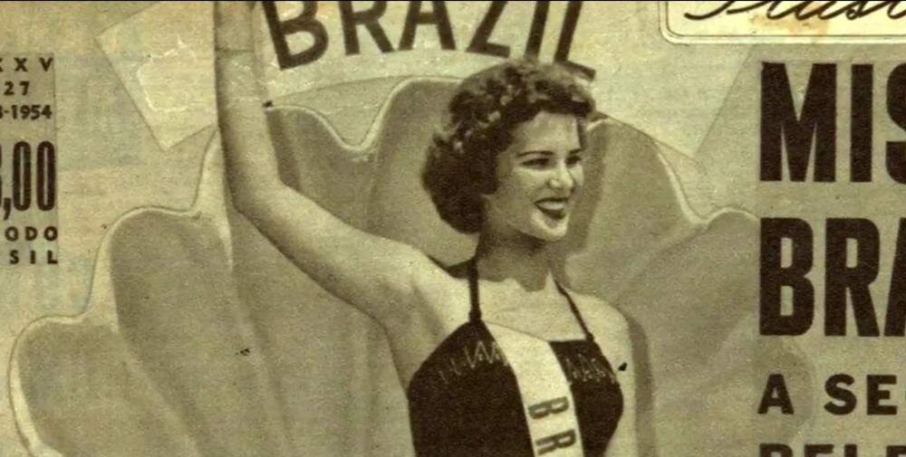 A ex-modelo foi eleita Miss Brasil em 1954