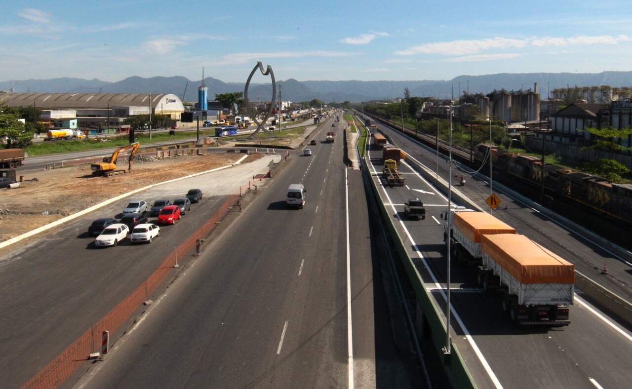 Governo do Estado inaugura viaduto Alemoa, na nova entrada de Santos