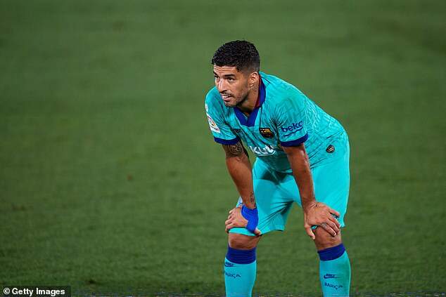 O atacante uruguaio lamentou as chances desperdiçadas pelo clube catalão