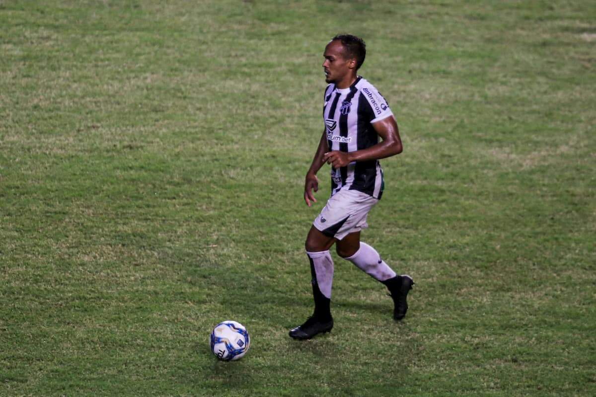 Bruno Pacheco foi um dos destaques do jogo do Ceará contra o Vitória