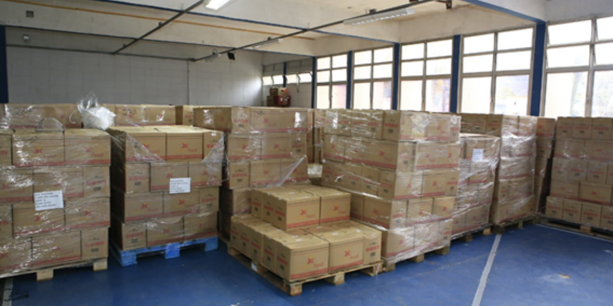 12.128 cestas básicas já foram distribuídas