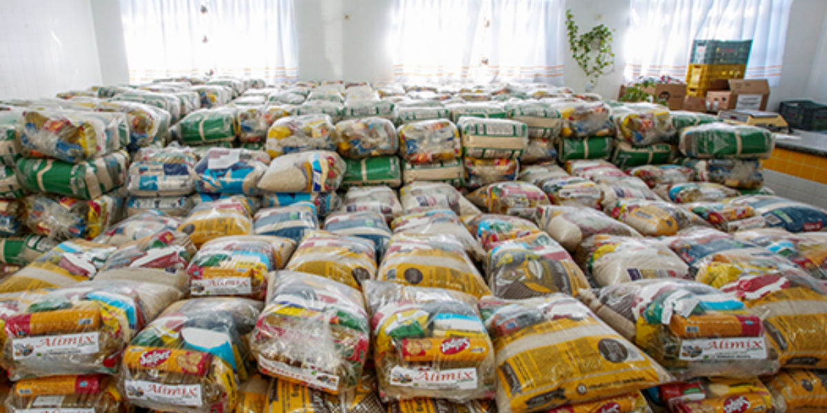 Mais de 26 mil cestas já foram entregues no município