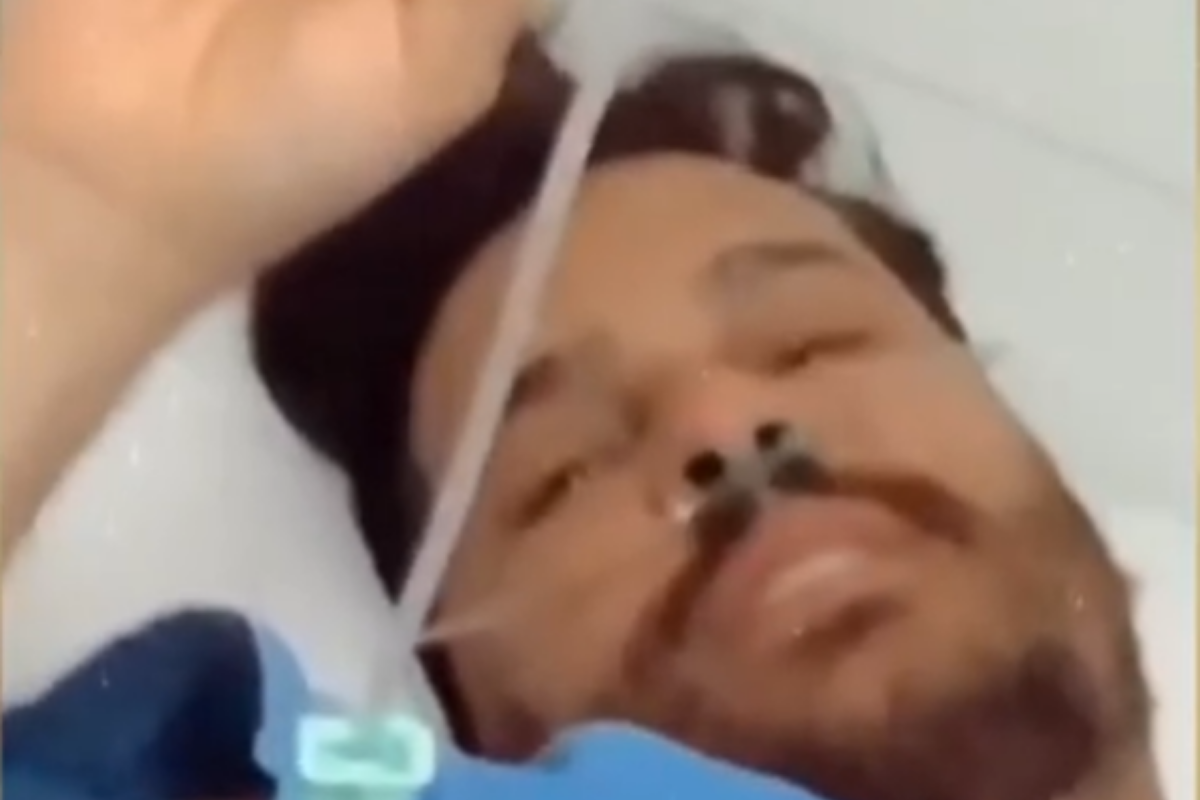 O cantor sertanejo Cauan está hospitalizado com 70% dos pulmões comprometidos