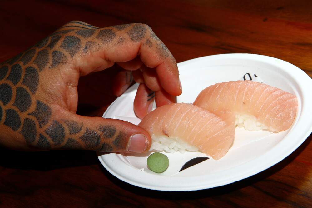 Peixe fresco e não convencional faz toda a diferença na explosão de sabor do niguiri 