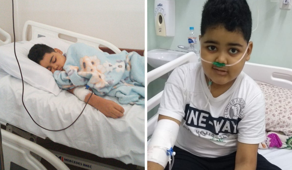 Garoto de 8 anos sofre com anemia hemolítica autoimune refratária