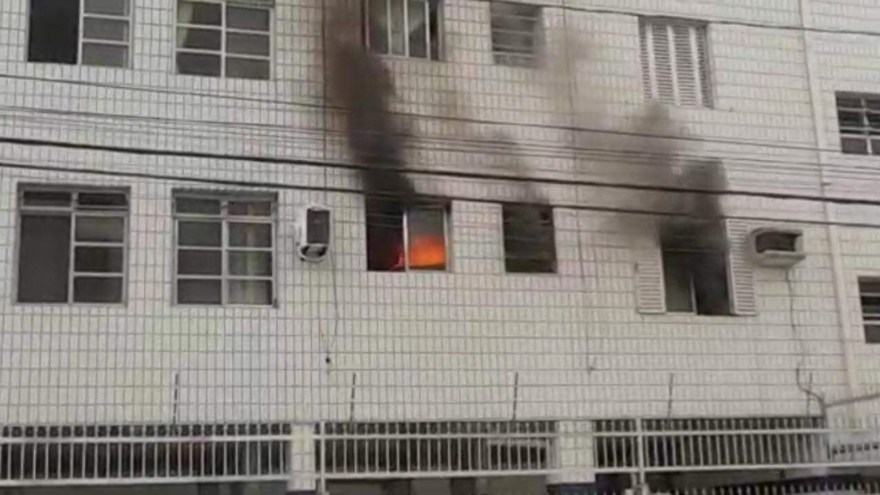 Incêndio ocorreu durante a manhã desta terça-feira no Boqueirão 