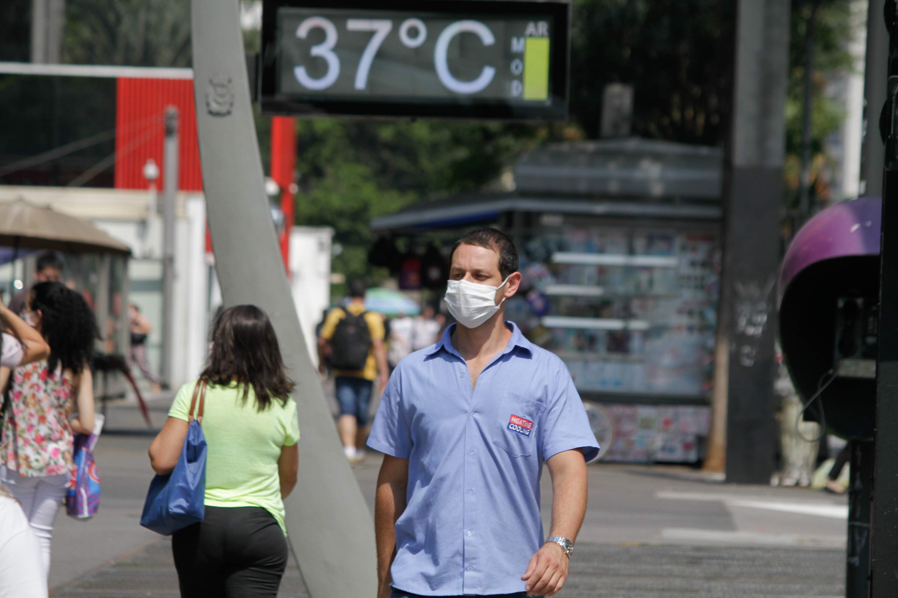 Com 36,4°C, capital paulista registra a quinta maior temperatura para outubro