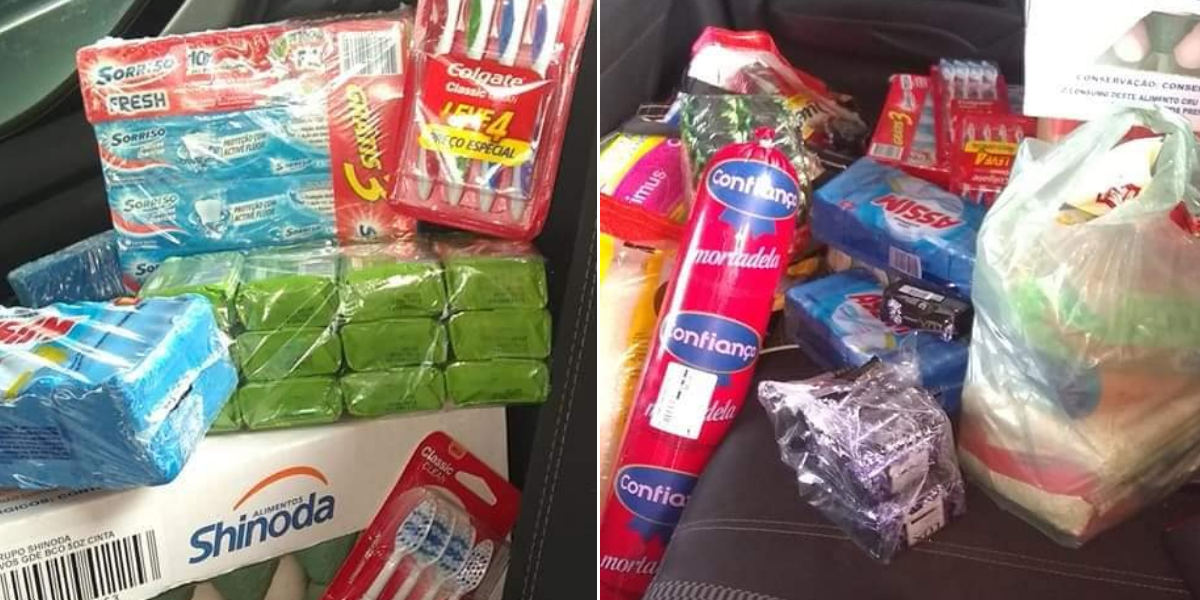 Alberto Luz arrecada produtos de higiene e mantimentos para moradores de rua em Cubatão 