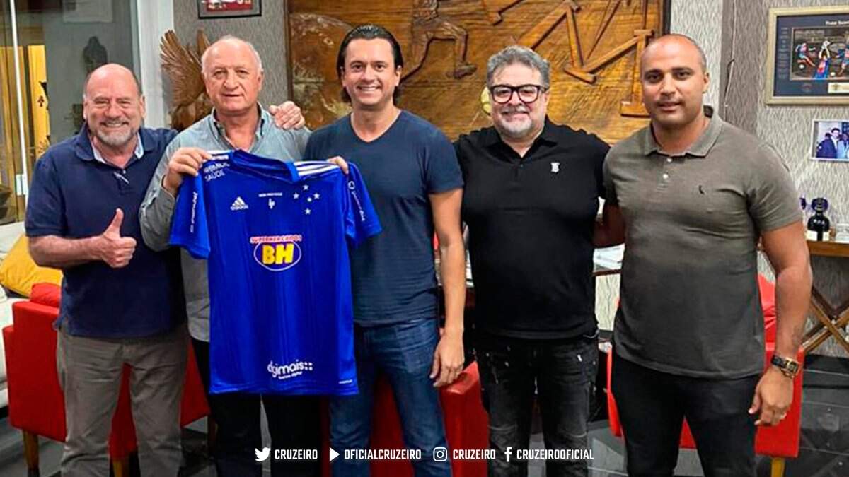 Felipão é anunciado como novo treinador do Cruzeiro