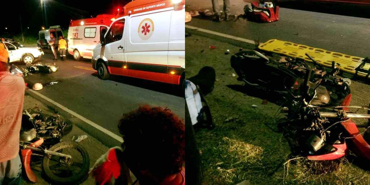 Colisão de motos em Peruíbe deixa um morto e duas pessoas feridas