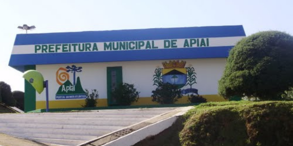 No Vale do Ribeira, a Prefeitura de Apiaí tem 43 vagas