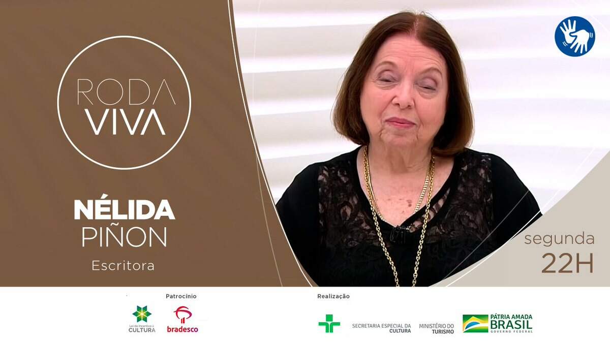 Nélida foi a primeira mulher à frente da Academia Brasileira de Letras