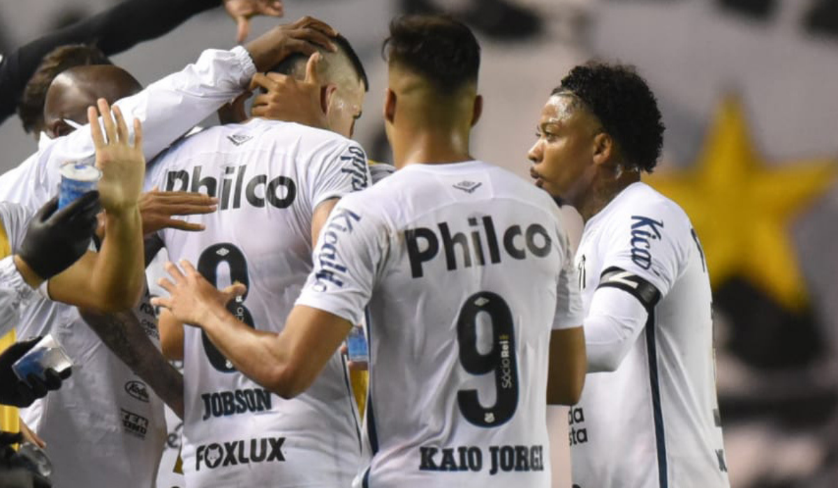 Santos vence Bahia por 3 a 1, na Vila Belmiro