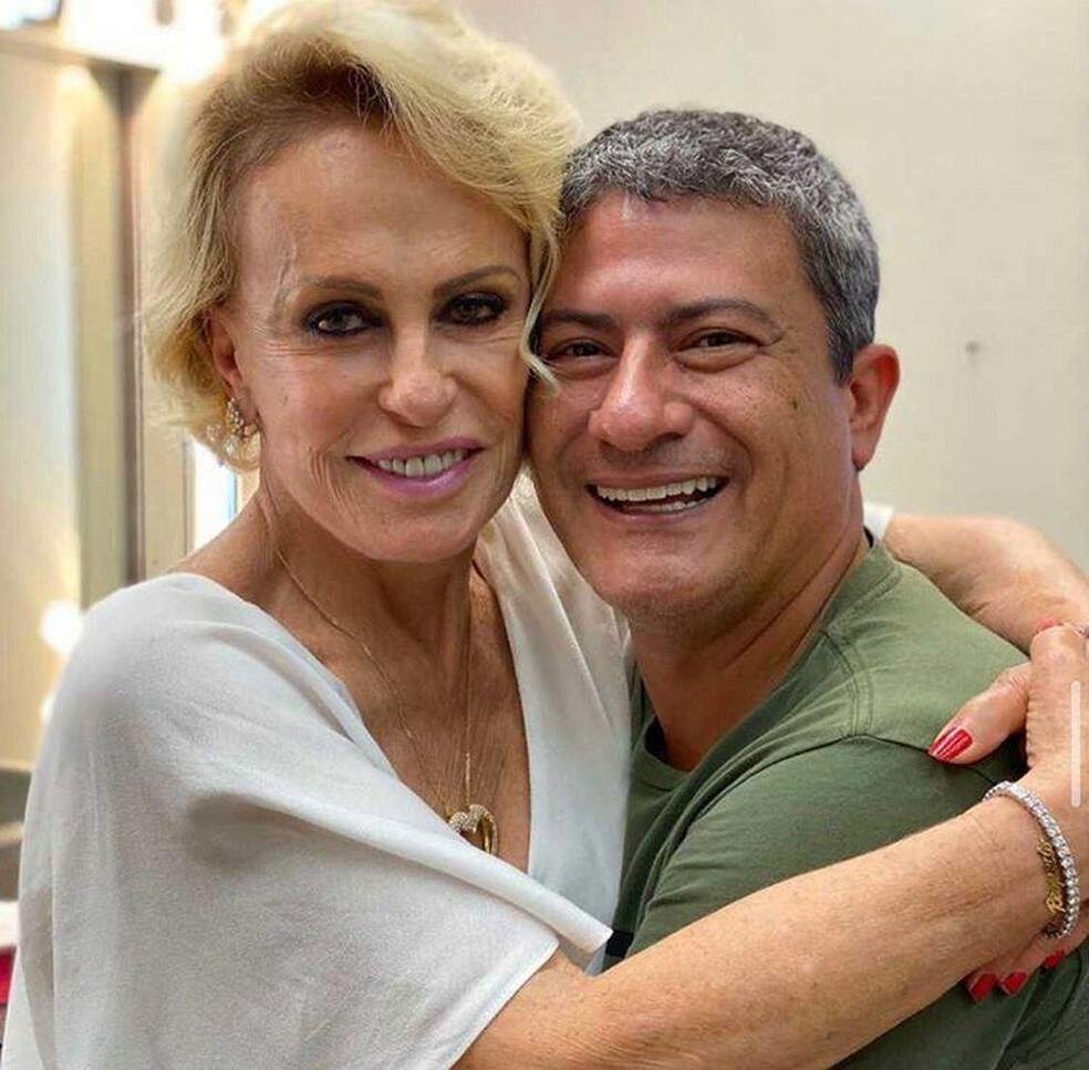 Ana Maria Braga e Tom Veiga estiveram juntos no Mais Você por mais de duas décadas 
