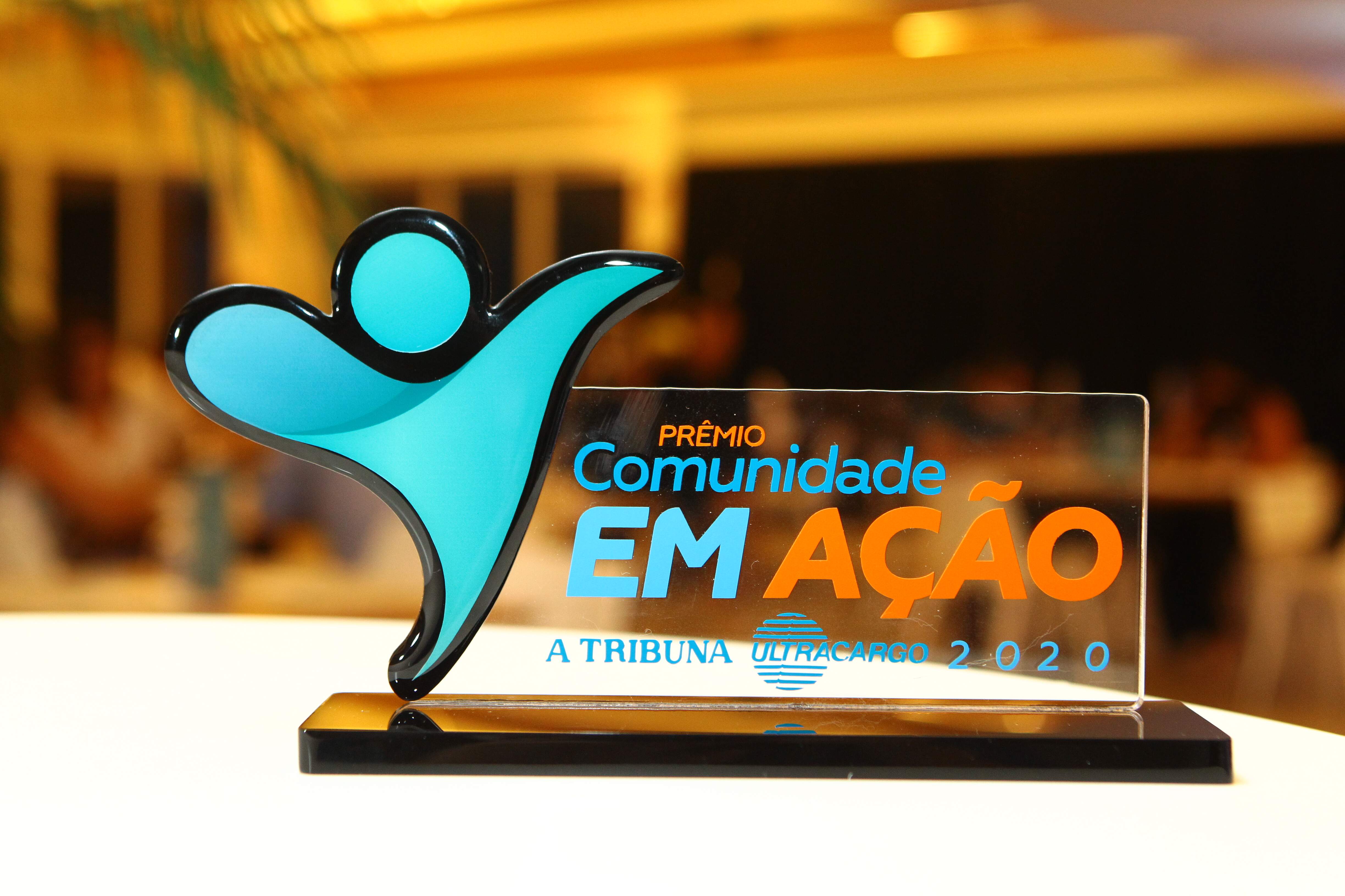 Troféu do Prêmio Comunidade em Ação A Tribuna Ultracargo 