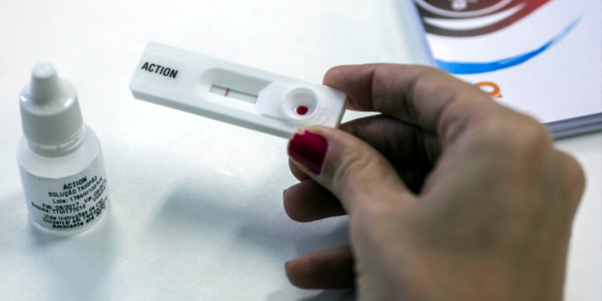 Autotestes de detecção do vírus HIV estão nos kits que serão distribuídos