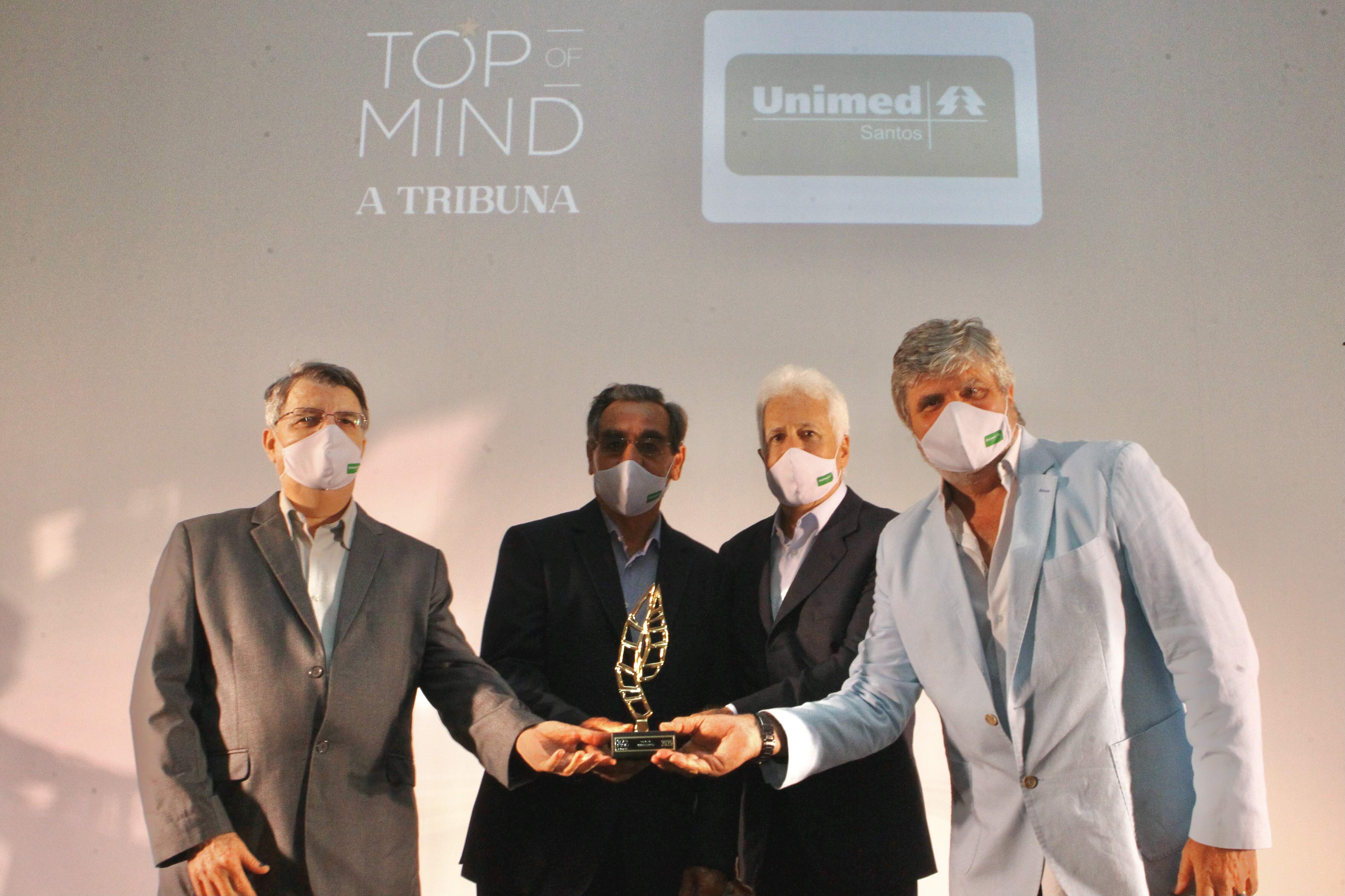Unimed levou o premio na categoria Plano de Saúde 