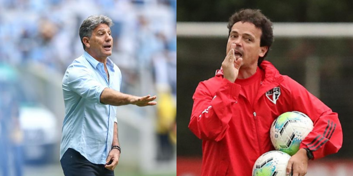 Duelo de técnicos marca confronto entre Grêmio e São Paulo pela Copa do Brasil