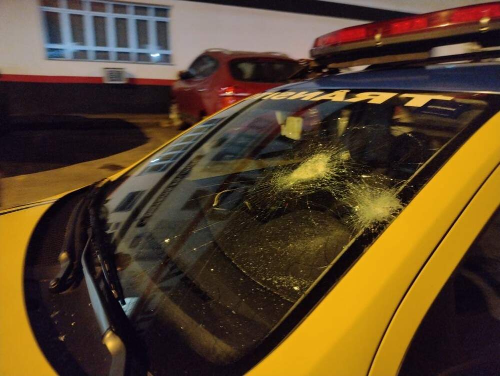 Agente da CET foi agredido em Santos