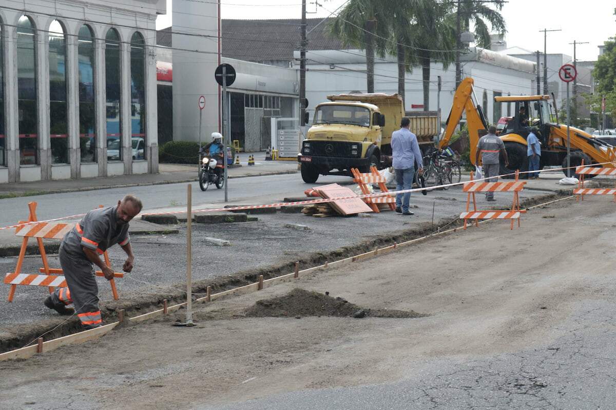 As obras serão realizadas no encontro entre a rua Luiza Macuco até a Avenida Francisco Glicério