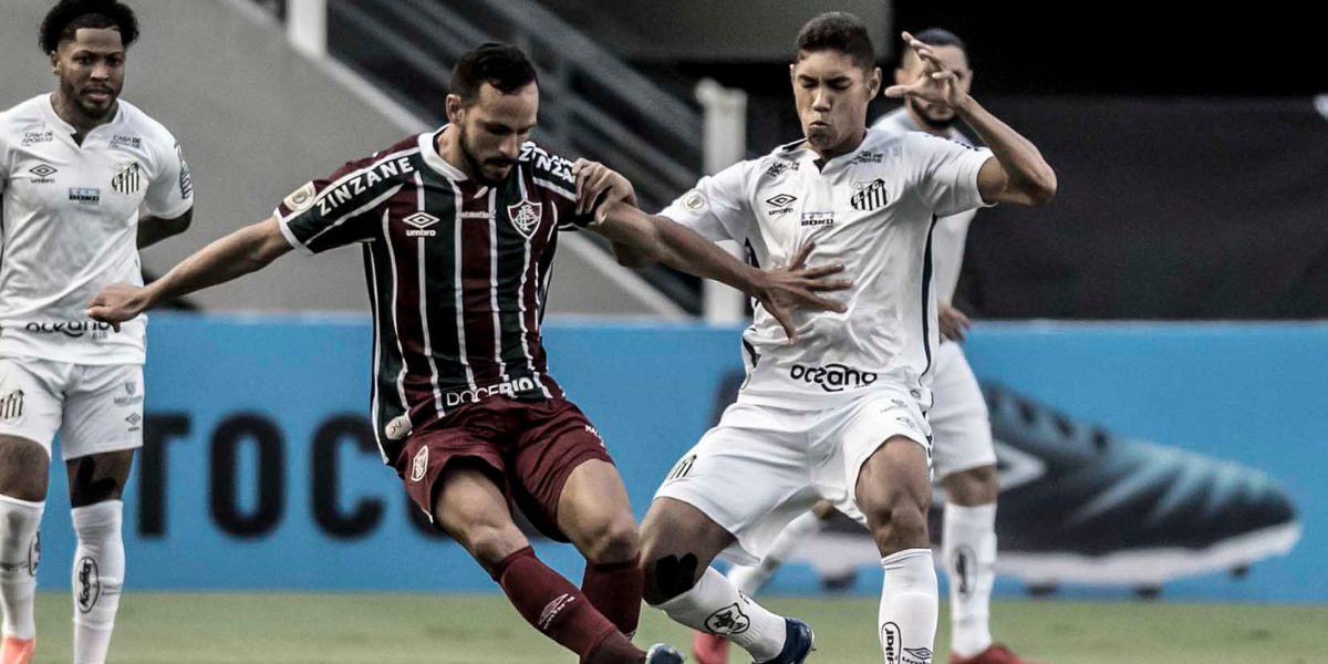 Santos arrancou empate em casa contra o Fluminense neste domingo