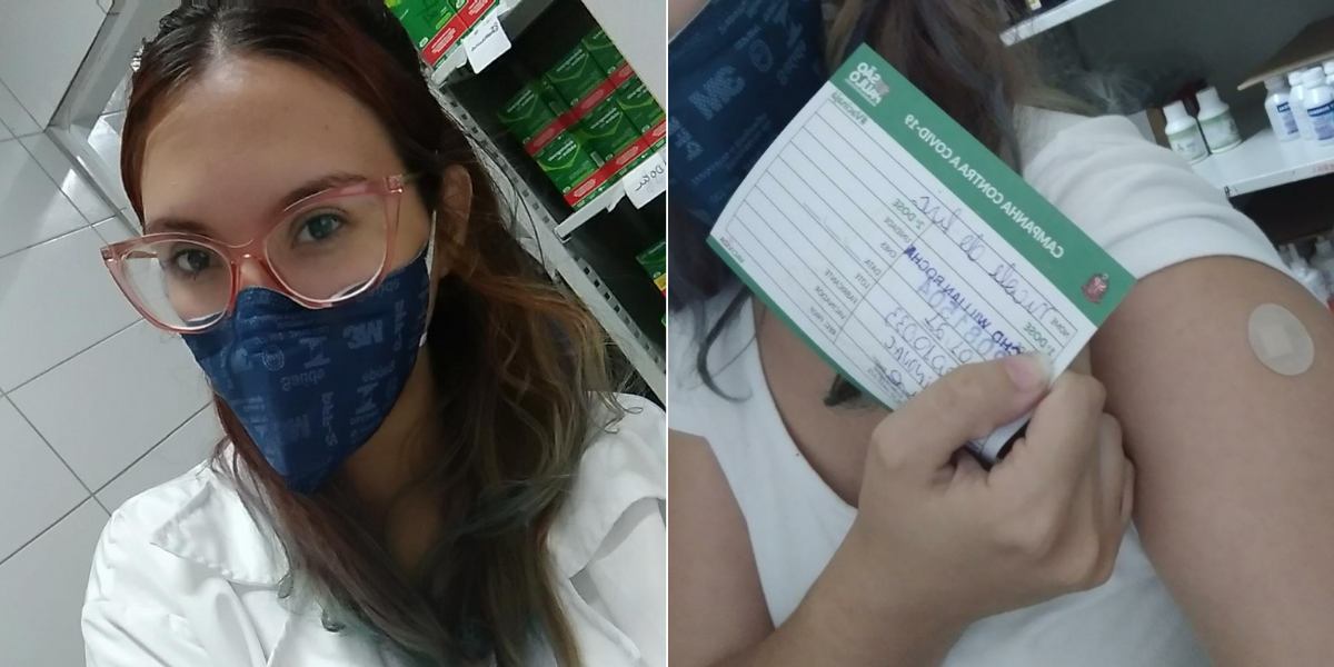 Moradora da Pompéia, Nicolle trabalha no Hospital de Infectologia Willian Rocha, em Guarujá