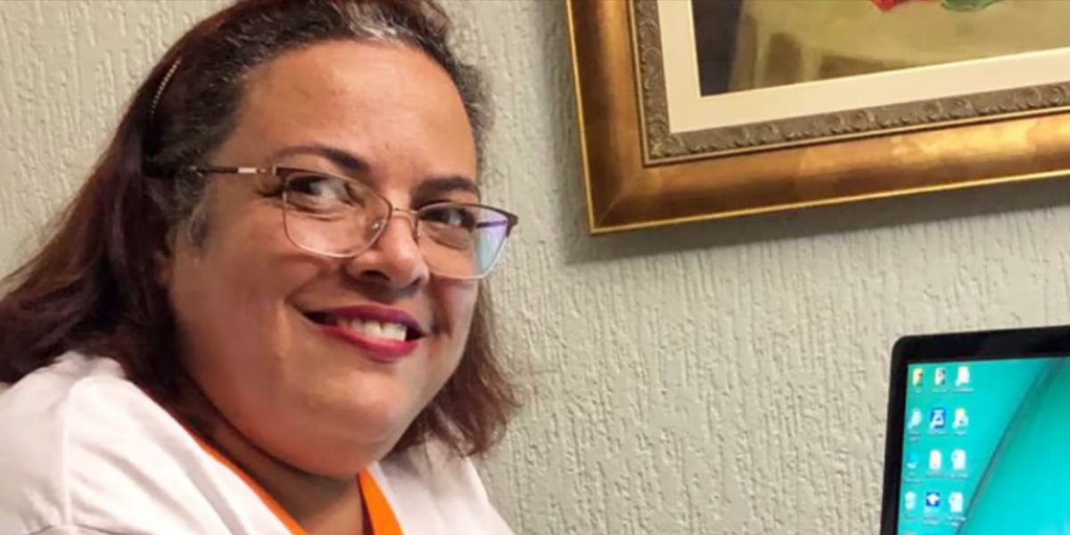 Maria Izabel, de 55 anos, era professora de educação infantil em Santos