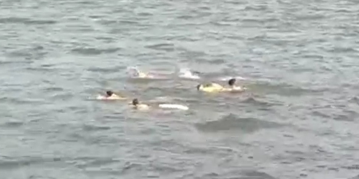 Guarda-vidas resgataram banhistas que furou bloqueio das praias e se afogou no mar 