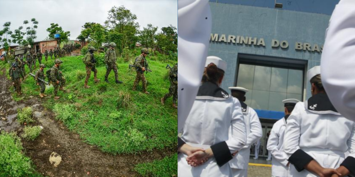 Exército Brasileiro prevê a contratação de 1.100 pessoas em três áreas